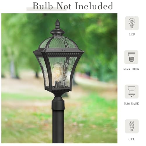 22" Outdoor Lighting for Post