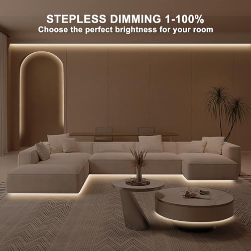 16.4ft COB LED Strip Light with Remote (16.4 Foot)