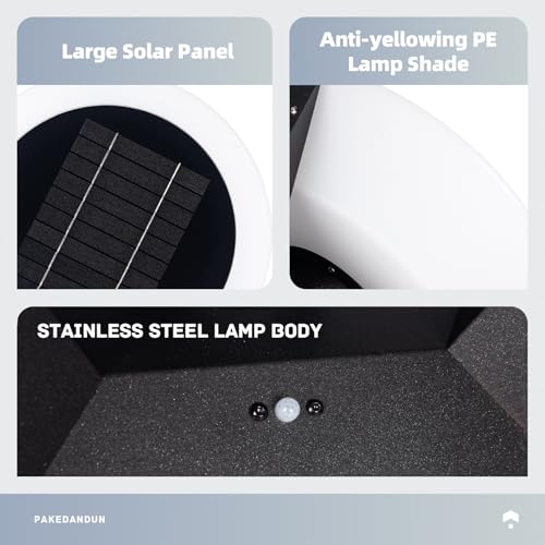 15" Solar Post Lights Outdoor