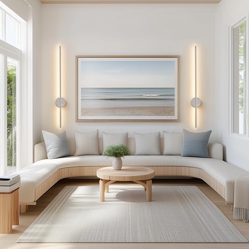 Battery Operated Modern Wall Sconce Set of Two (2 Count)