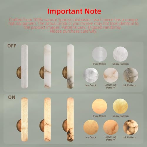 Alabaster Wall Sconce (2 Count)