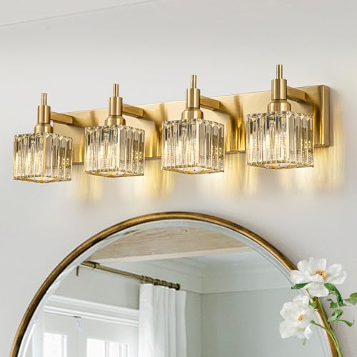 Gold Bathroom Light Fixtures
