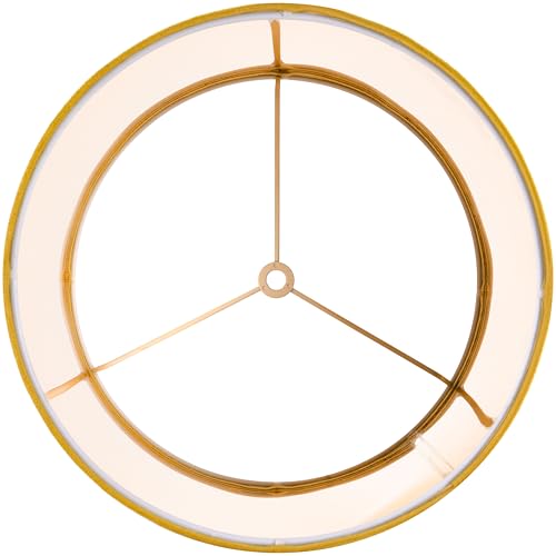 Gold Velvet Drum Lamp Shade (2 Count)