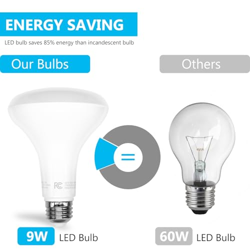 12Pack BR30 LED Light Bulbs Indoor Flood Light 65W Equivalent