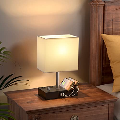 White Table Lamp for Bedroom