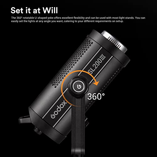 SL200III 215W Bowens Mount Daylight Balanced Led Video Light