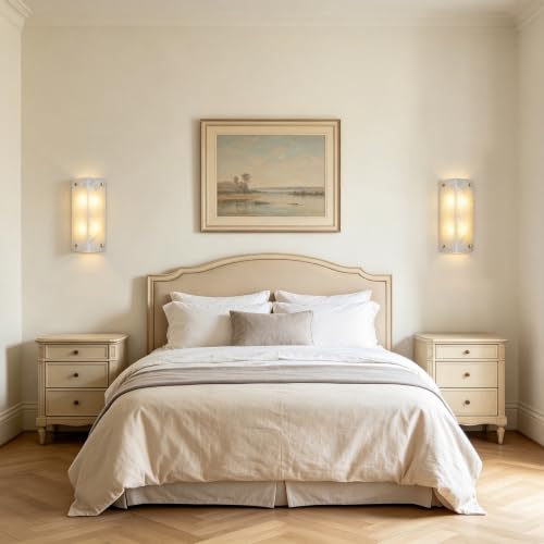 12" Alabaster Wall Sconces