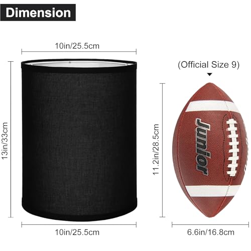 Tall Drum Lamp Shades Set of 2