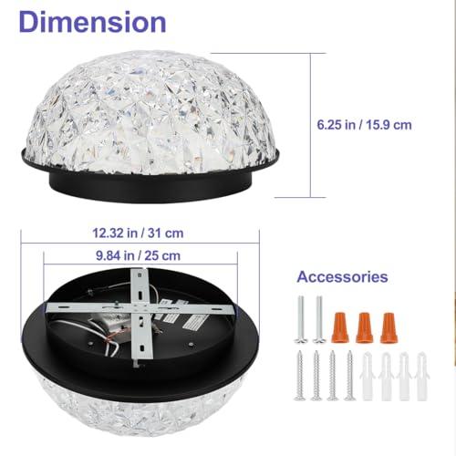 12'' Modern LED Ceiling Light
