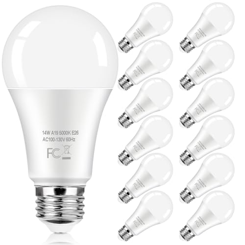 LED Light Bulbs 100 Watt Equivalent (12 Count)