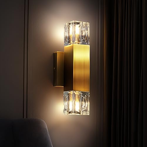 Gold Modern Crystal Chandelier with 9 Light 0368