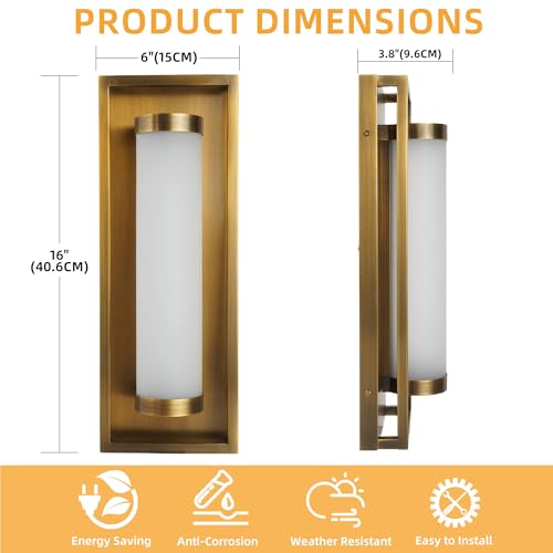 Mid Century Modern Outdoor Wall Sconce
