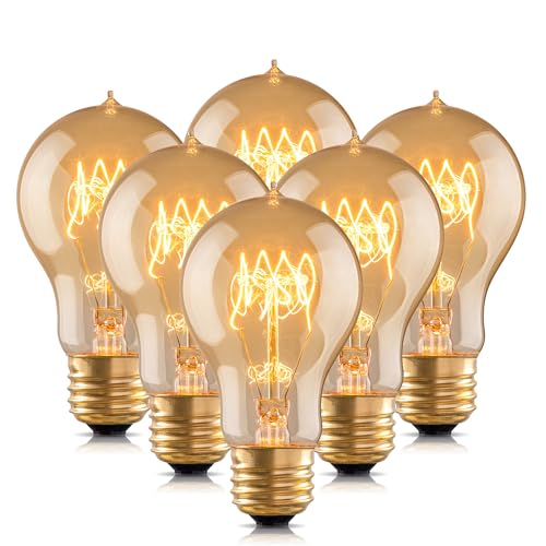Warm Incandescent Light Bulbs 60 Watt (6 Count)
