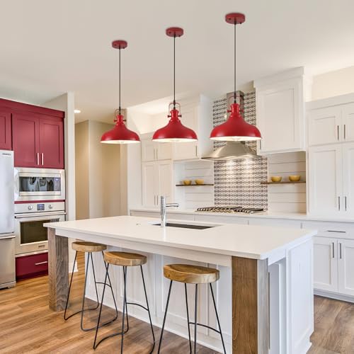 Red Farmhouse Pendant Lights
