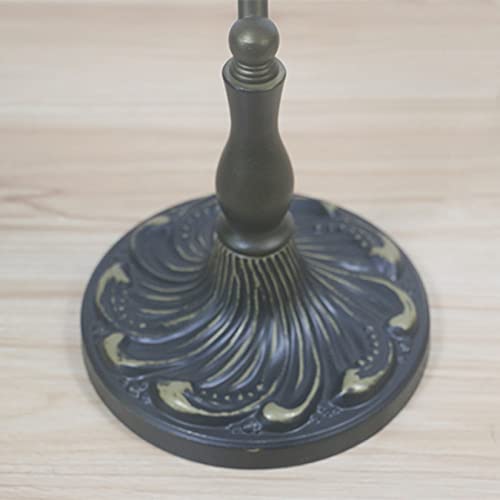 Tiffany Style Bankers Table Lamp Stained Glass Piano Desk Lamp Vintage Bedroom Bedside Lamp for Study