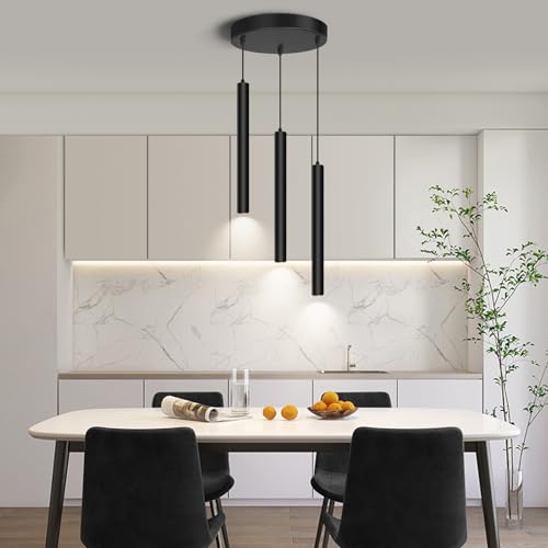 Modern 3 Light Pendant Light Fixtures Round Pendant Lights (3 Count)