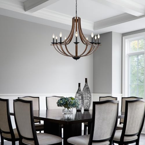 Rustic Chandeliers for Dining Room Light Fixture