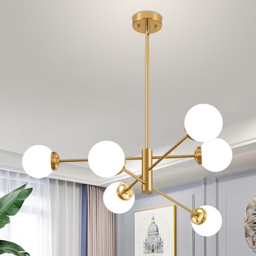 Chandeliers for Dining Room Gold 6