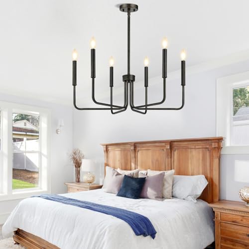 Rustic Black Chandelier