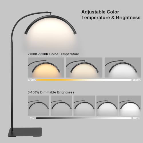 Half Moon LED Floor Light