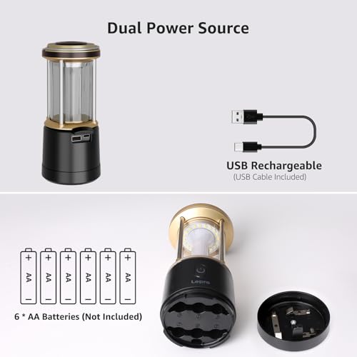 2000LM LED Camping Lantern Rechargeable