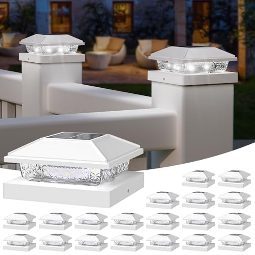 Solar Post Cap Lights (20 Count)