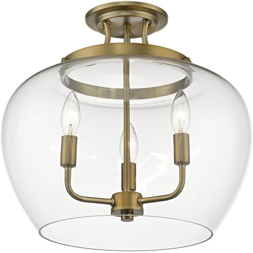 3 Light Semi Flush Mount 473SF