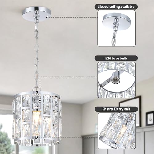Modern Crystal Pendant Light