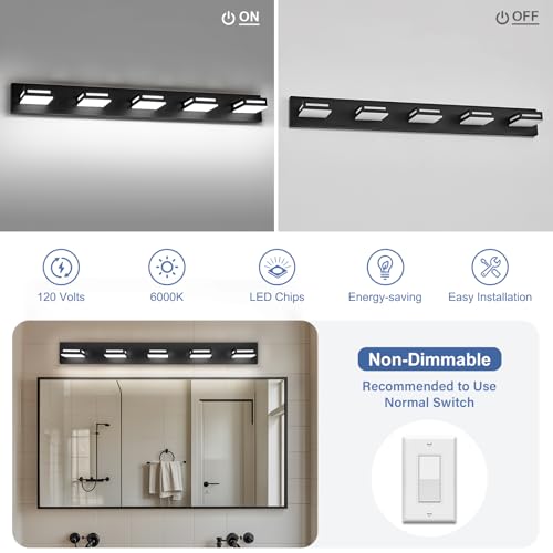 LED Bathroom Vanity Light Fixtures