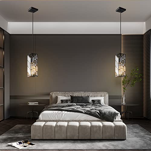 Black Pendant Lighting Modern Pendant Light (2 Count)