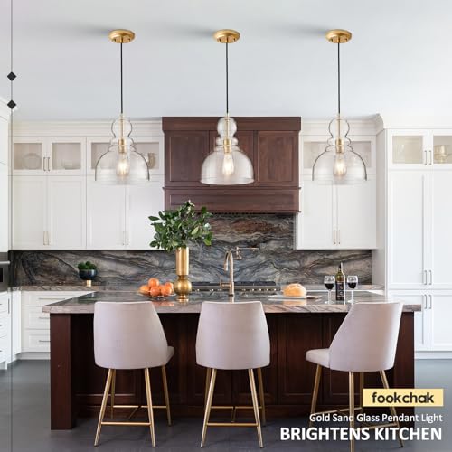 Gold Pendant Lights Kitchen Island