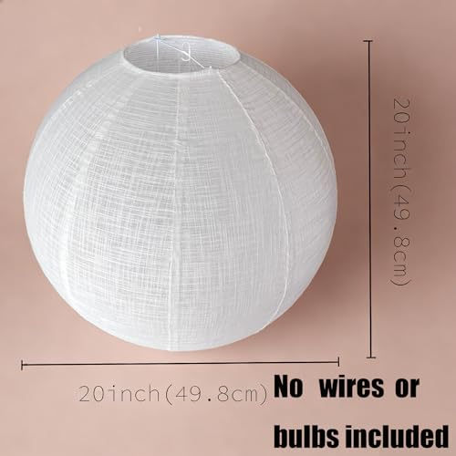 Linen Pendant Lamp Shade 2 (2 Count)
