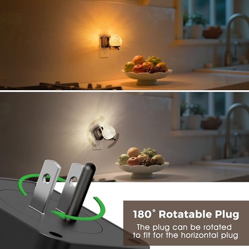 Night Lights Plug Into Wall 2 Pack (2 Count)