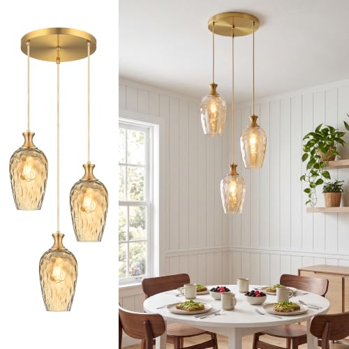 3 Light Cluster Pendant Lighting