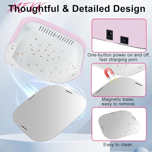 Red Light UV LED Nail Lamp