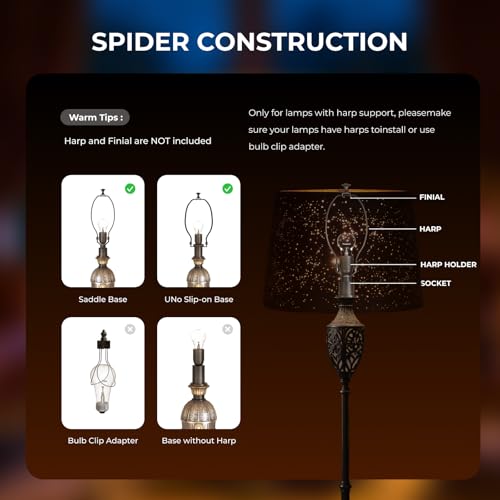 Metal Etching Process Large Lamp Shades
