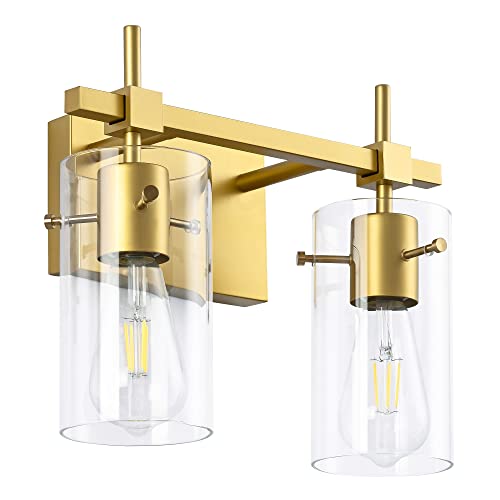 Gold Bathroom Light Fixtures 2 Light Wall Light Fixtures Bathroom Vanity Light Over Mirror Vintage Light