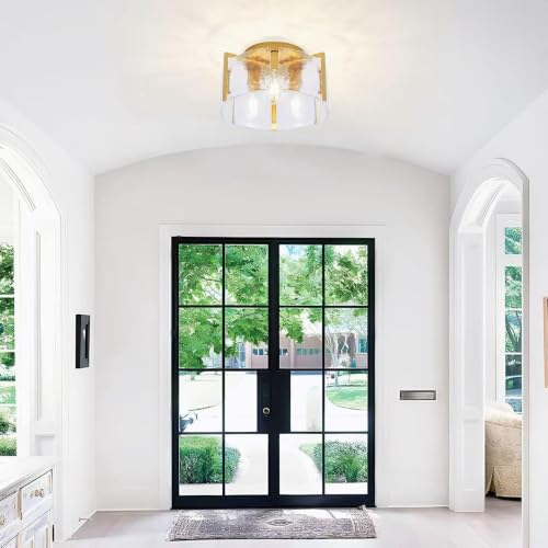3 Light Semi Flush Mount Ceiling Light