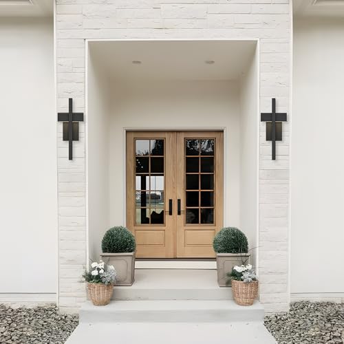 Modern Outdoor Wall Lights 3000K Integrated LED Outdoor Wall Sconces Lighting