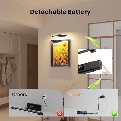 Battery Operated Picture Light
