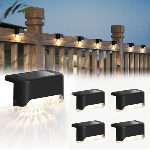 Solar Deck Lights (4 Count)