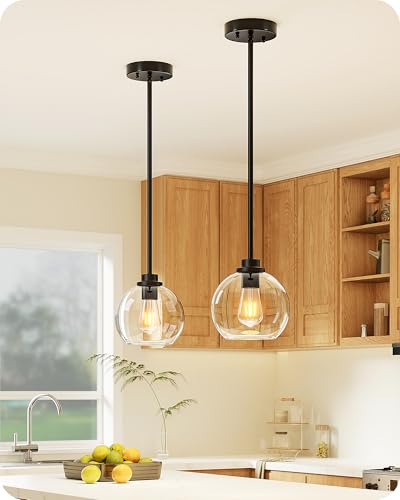 Modern Pendant Lights Kitchen Island 2 Pack (2 Count)