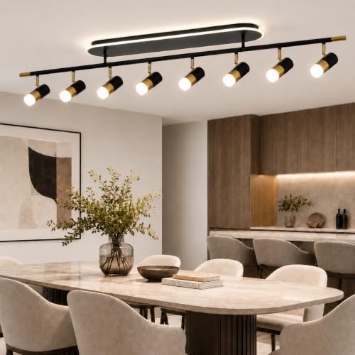 8 Light LED Track Lighting Fixtures Ceiling