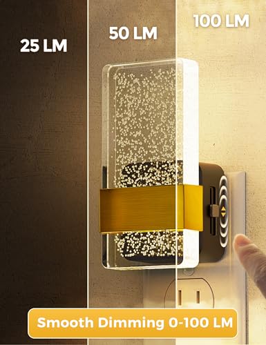 Night Light Bathroom Night Lights Plug into Wall Light Sensor