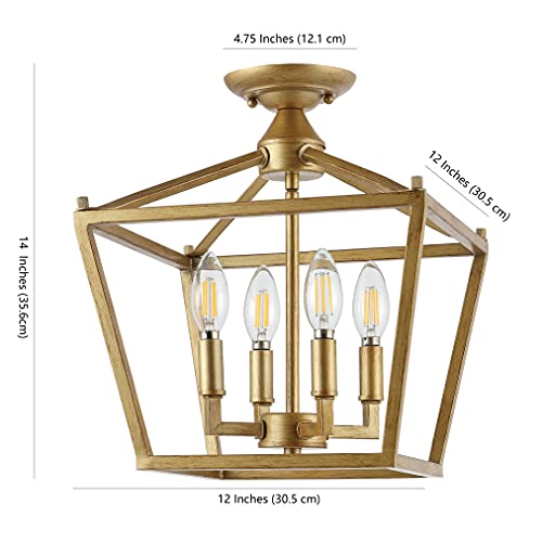 Plains 4 Light 12" Pagoda Lantern
