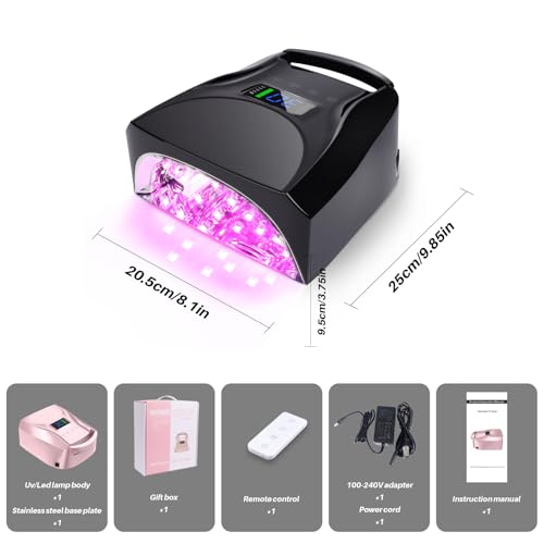 52 LEDs Cordless UV Nail Lamp