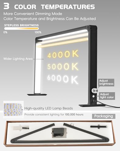 Foldable Half Moon Light for Nail Desk