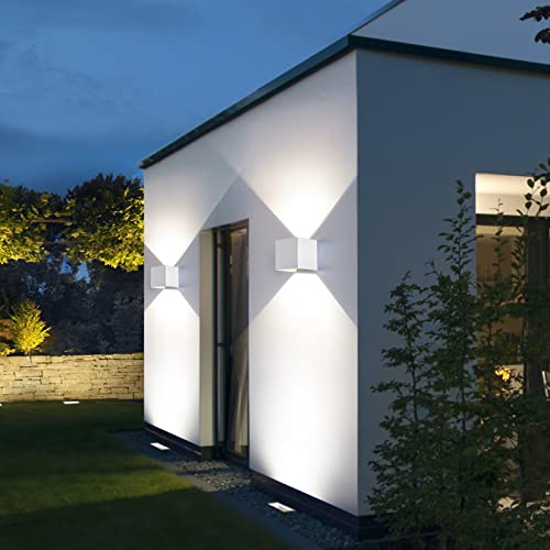 2 Pack Outdoor Wall Lights Exterior (2 Count)