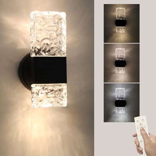 Black Crystal Wall Sconces