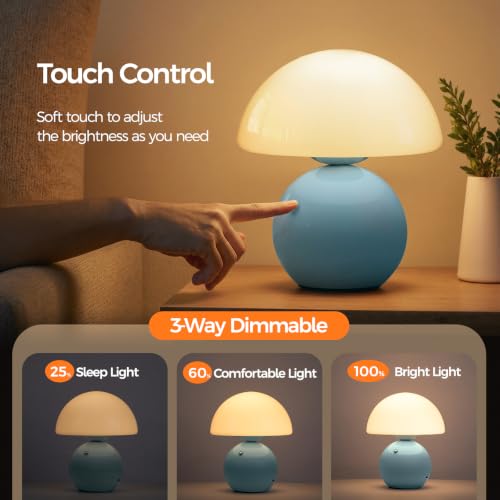 Mushroom Lamp Table Lamp for Bedroom